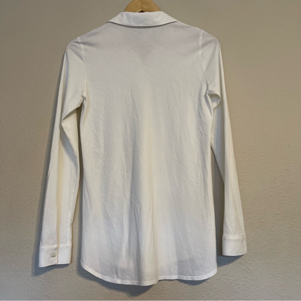 EILEEN FISHER Organic Cotton Easy Jersey Shirt‎ - Picture 4 of 12